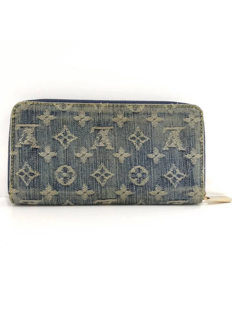 Louis Vuitton Zippy Wallet Monogram Denim